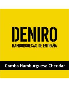 Ticket Box - Deniro- COMBO HAMBURGUESA CHEDDAR