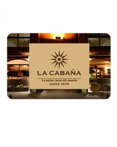 LA CABAÑA  - Gift Card Virtual $ 15.000
