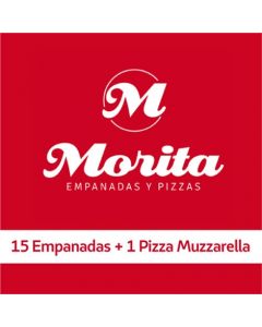 Ticket Box - MORITA - 15 Empanadas + 1 Pizza Muzzarella