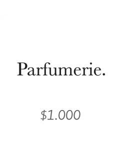 Parfumerie - Voucher tienda online $ 1.000