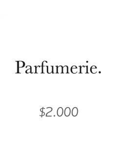 Parfumerie - Voucher tienda online $ 2.000